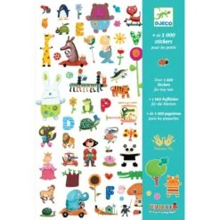 Djeco 1000 Stickers Pour Les Petits -Jouets Pour Enfants Boutique 1000 stickers pour les petits 2
