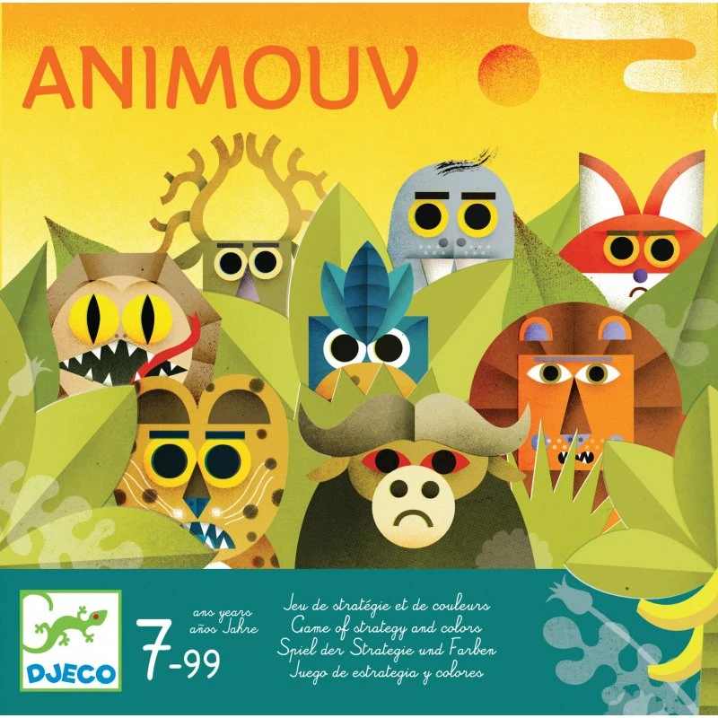 Animouv Jeu Tactique - Djeco 1 Animouv Jeu Tactique - Djeco