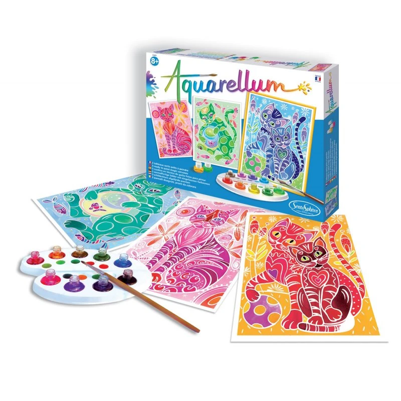 Aquarellum Chats 1 Aquarellum Chats