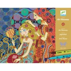 Djeco Atelier Art Nouveau - Feutres Pinceaux -Jouets Pour Enfants Boutique atelier art nouveau feutres pinceaux 2