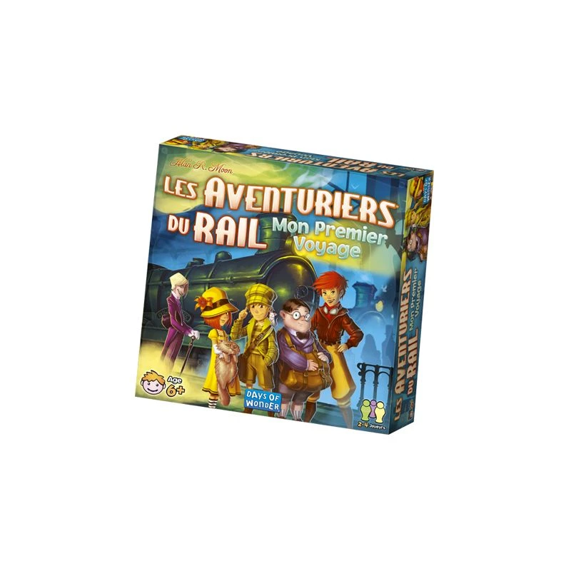 ASMODEE Aventuriers Du Rail : Mon Premier Voyage 1 ASMODEE Aventuriers Du Rail : Mon Premier Voyage
