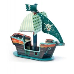 Djeco Bateau Pirate Pop To Play