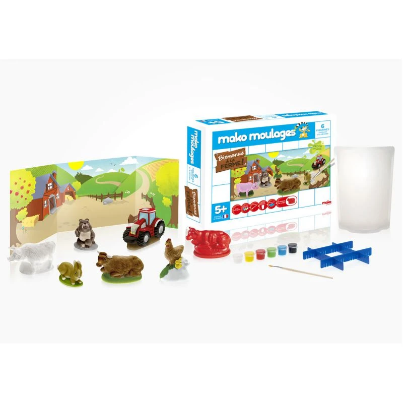 Bienvenue à La Ferme - 6 Moules - Mako Moulages 2 Bienvenue à La Ferme - 6 Moules - Mako Moulages – Image 2