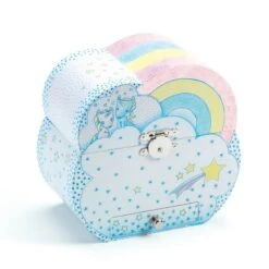 Djeco Boîte à Bijoux Musicale Rêves De Licornes