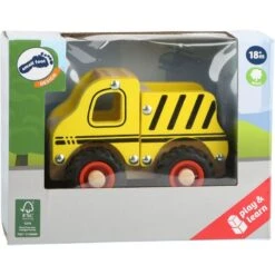 Small Foot Camion De Chantier En Bois -Jouets Pour Enfants Boutique camion de chantier en bois 4