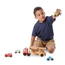 Camion Porte Véhicules D'urgence -Jouets Pour Enfants Boutique camion porte vehicules d urgence 2