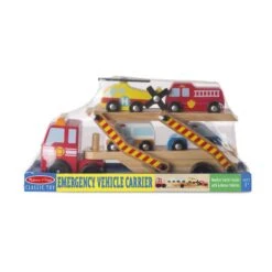 Camion Porte Véhicules D'urgence -Jouets Pour Enfants Boutique camion porte vehicules d urgence 4