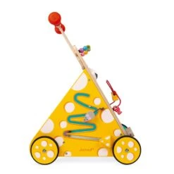 Chariot De Marche Multi Activités Avec Frein Chat - Janod -Jouets Pour Enfants Boutique chariot multi activites chat 3