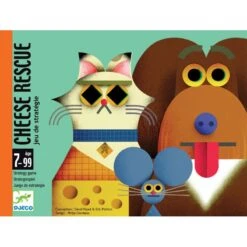 Cheese Rescue - Jeu De Cartes Et De Stratégie Djeco