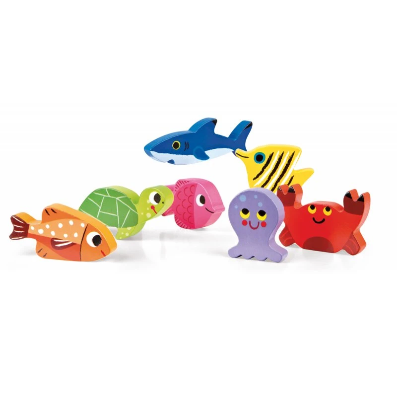 Janod Chunky Puzzle Marin 2 Janod Chunky Puzzle Marin – Image 2