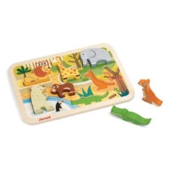 Janod Chunky Puzzle Zoo -Jouets Pour Enfants Boutique chunky puzzle zoo 2