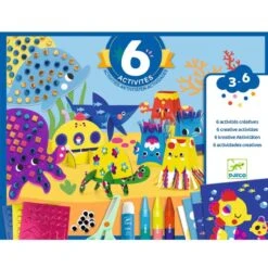 Djeco Coffret 6 Activités - La Mer Et Ses Plaisirs