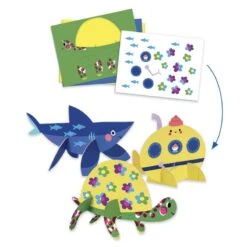 Djeco Coffret 6 Activités - La Mer Et Ses Plaisirs -Jouets Pour Enfants Boutique coffret 6 activites la mer et ses plaisirs 4