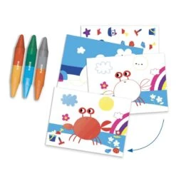 Djeco Coffret 6 Activités - La Mer Et Ses Plaisirs -Jouets Pour Enfants Boutique coffret 6 activites la mer et ses plaisirs 5