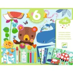 Djeco Coffret 6 Activités - La Souris Et Ses Amis -Jouets Pour Enfants Boutique coffret 6 activites la souris et ses amis 7