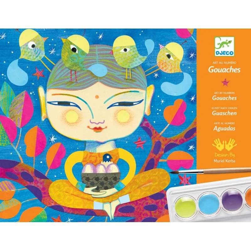Coffret De Peinture India - Loisir Créatif Djeco 1 Coffret De Peinture India - Loisir Créatif Djeco