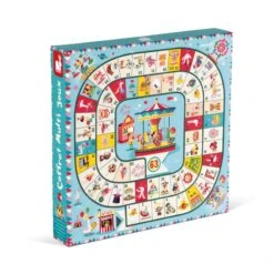 Janod Coffret Multi Jeux Carrousel