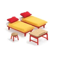 Djeco Color House Et Grand Pack Mobilier -Jouets Pour Enfants Boutique color house et grand pack mobilier 5