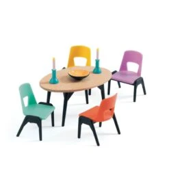 Djeco Color House Et Grand Pack Mobilier -Jouets Pour Enfants Boutique color house et grand pack mobilier 7