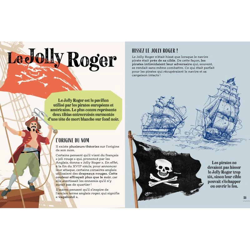 Construis Le Bateau Pirate En 3D - Livre Et Maquette 4 Construis Le Bateau Pirate En 3D - Livre Et Maquette – Image 4