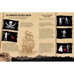 Construis Le Bateau Pirate En 3D - Livre Et Maquette 9 Construis Le Bateau Pirate En 3D - Livre Et Maquette -Jouets Pour Enfants Boutique construis le bateau des pirates en 3d livre et maquette 4
