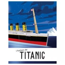 Construis Le Titanic 3D - Livre + Maquette -Jouets Pour Enfants Boutique construis le titanic 3d livre maquette 2