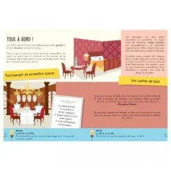 Construis Le Titanic 3D - Livre + Maquette -Jouets Pour Enfants Boutique construis le titanic 3d livre maquette 4