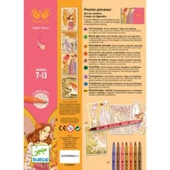 Djeco Contes Et Légendes - Feutres Pinceaux -Jouets Pour Enfants Boutique contes et legendes feutres pinceaux 2