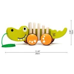 Hape Crocodile à Tirer -Jouets Pour Enfants Boutique crocodile a tirer 3
