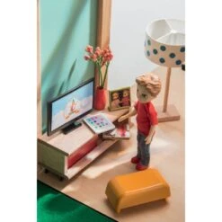 Cubic House - Maison De Poupées Djeco -Jouets Pour Enfants Boutique cubic house maison de poupees djeco 5