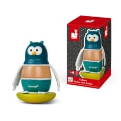 Janod Culbuto Chouette Zigolos 9 Janod Culbuto Chouette Zigolos -Jouets Pour Enfants Boutique culbuto chouette zigolos 2