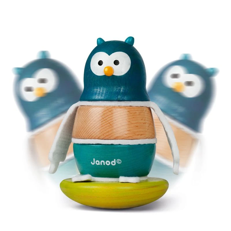 Janod Culbuto Chouette Zigolos 1 Janod Culbuto Chouette Zigolos