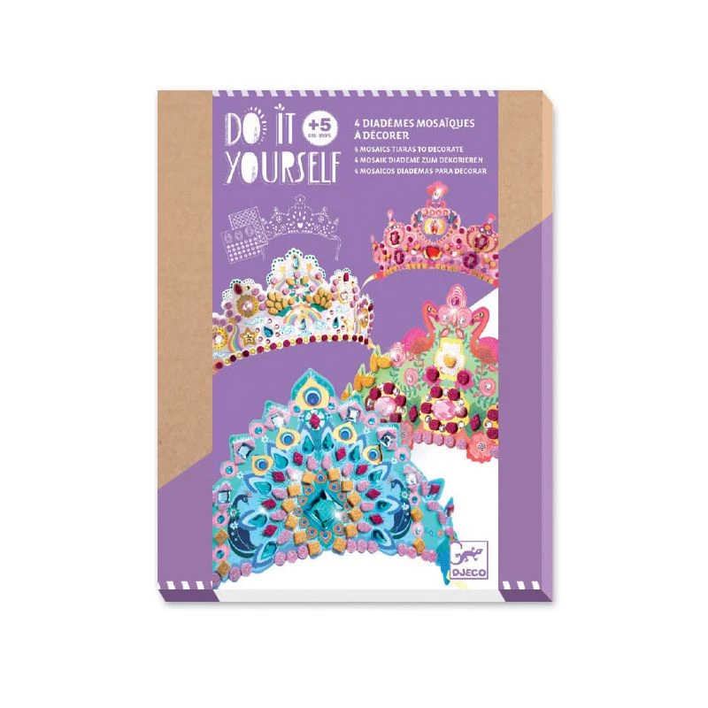 Djeco Diadèmes à Décorer - Comme Une Princesse 1 Djeco Diadèmes à Décorer - Comme Une Princesse