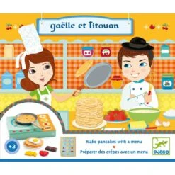 Djeco Dînette Atelier De Crêpes - Gaëlle Et Titouan -Jouets Pour Enfants Boutique dinette crepes gaelle et titouan 3