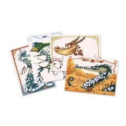 Djeco Dragons à Dorer - Tableau De Métal 5 Djeco Dragons à Dorer - Tableau De Métal -Jouets Pour Enfants Boutique dragons a dorer tableau de metal 2