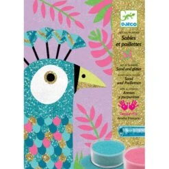 Djeco Eblouissants Oiseaux - Sables Colorés -Jouets Pour Enfants Boutique eblouissants oiseaux sables colores 3