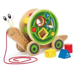 Hape Escargot Roulant Avec Jeu De Formes
