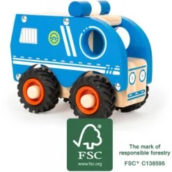Small Foot Fourgon De Police En Bois 8 Small Foot Fourgon De Police En Bois -Jouets Pour Enfants Boutique fourgon de police en bois 2
