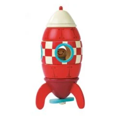 Janod Fusée Kit Magnet - Jeu De Construction Magnétique
