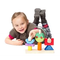 Jour Et Nuit - Jeu à Empiler Et Casse-tête En Bois -Jouets Pour Enfants Boutique jour et nuit casse tete en bois 2