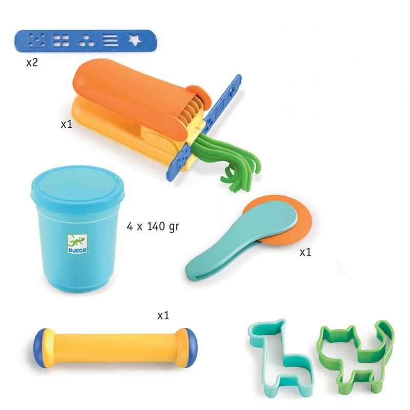Djeco Kit Pâte à Modeler - Tout Pour Commencer 2 Djeco Kit Pâte à Modeler - Tout Pour Commencer – Image 2