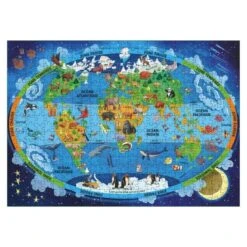 Le Coffret Méga Atlas De La Terre - Atlas + Puzzle 5 Le Coffret Méga Atlas De La Terre - Atlas + Puzzle -Jouets Pour Enfants Boutique le coffret mega atlas de la terre atlas puzzle 2