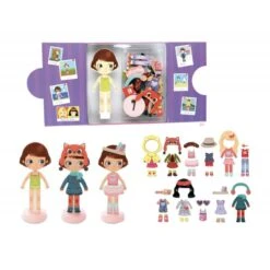 Vilac Le Dressing De Chloé - Jeu Magnétique -Jouets Pour Enfants Boutique le dressing de chloe 3