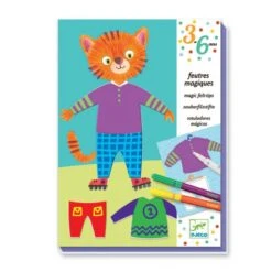 Djeco Les Habits D'Elliot & Zoé - Feutres Magiques