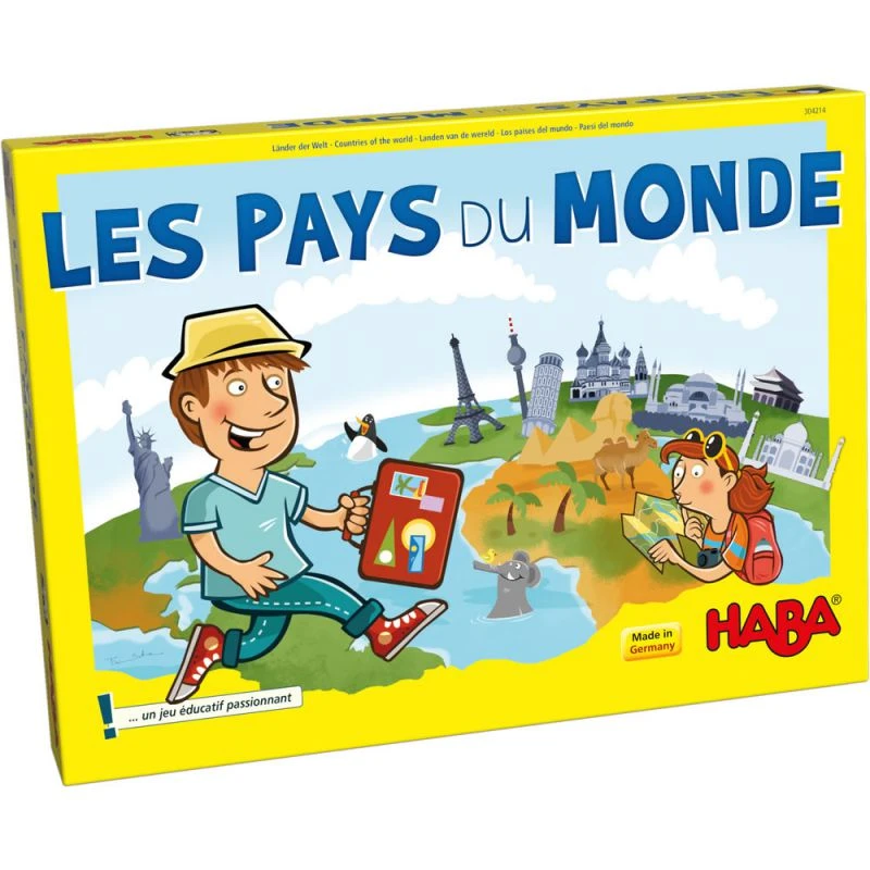 Les Pays Du Monde Haba - Nouvelle Version 1 Les Pays Du Monde Haba - Nouvelle Version
