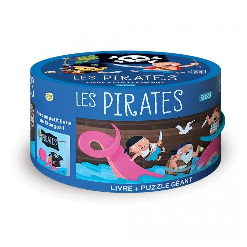Les Pirates - Puzzle 30 Pièces + Livre 1 Les Pirates - Puzzle 30 Pièces + Livre