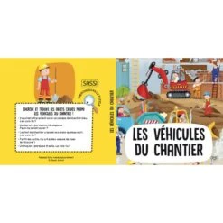 Les Véhicules Du Chantier - Puzzle 30 Pièces + Livre 5 Les Véhicules Du Chantier - Puzzle 30 Pièces + Livre -Jouets Pour Enfants Boutique les vehicules du chantier puzzle 30 pieces livre 2