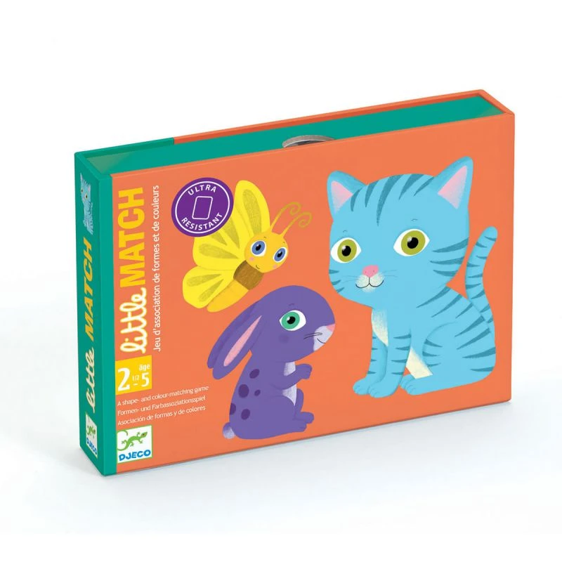 Djeco Little Match - Jeu De Cartes Des Tout-petits 2 Djeco Little Match - Jeu De Cartes Des Tout-petits – Image 2
