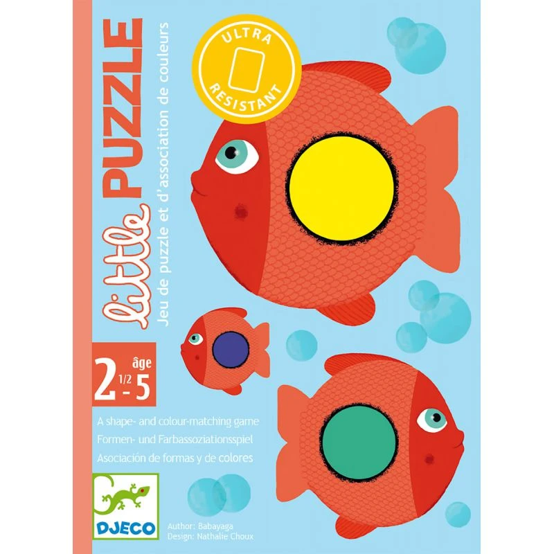 Djeco Little Puzzle - Jeu De Cartes Des Tout-petits 1 Djeco Little Puzzle - Jeu De Cartes Des Tout-petits