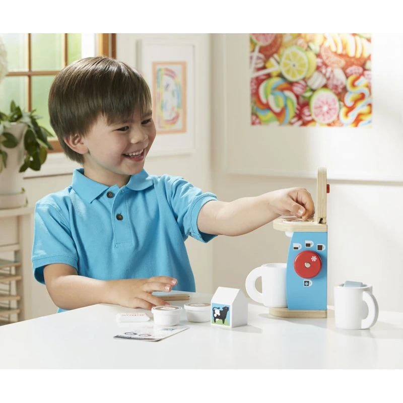 Machine Expresso Et Service à Café Dînette En Bois 3 Machine Expresso Et Service à Café Dînette En Bois – Image 3